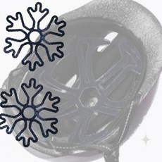 오토바이 자전거 헬멧 착용 장시간 쓰기 편한 충격 머리 보호 쿠션 패드 안감 부착, 1개, 상세페이지 참조