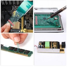 33M/롤 녹색 PET 필름 테이프 고온 내열성 PCB 솔더 SMT 도금 쉴드 절연 보호, 01 33M, 06 15mm, 01 China Mainland