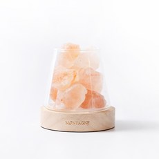 Montagne 水晶擴香組 橙晶鹽 靈感。野心 富士山水晶擴香組 精油可選, 1個, 不贈精油
