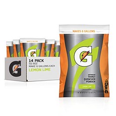 게토레이 써스트 퀀처 파우더 레몬 라임 50.9 Ounce (14팩)