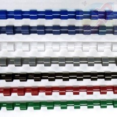 GR 플라스틱링 51mm 흑50p 제본용스프링 제본기와이어링