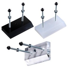 스케이트 보드 스키 용 3x 스케이트 보드 벽 걸이 벽 마운트 플로팅, 아크릴, 여러 가지 빛깔의, 1개