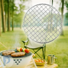 스텐석쇠 고기불판 원형미니 18cm 구이용석쇠 bbq석쇠