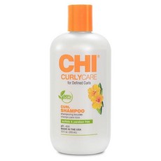 CHI CurlyCare 컬 샴푸 컬에 수분 공급 곱슬머리 감소 및 탄력성 강도 증가 황산염 파라벤 동물 실험 없음 355ml(12온스), 12 Fl Oz (Pack of 1), 1개, 355ml