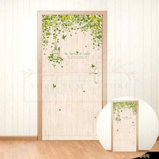 가든포레스트 현관문 시트지 베이직 인테리어 방수 접착 리모델링 도어