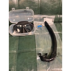 IST HUNTER 自潛面鏡防霧鏡片 MP-203 呼吸管套組 - 島嶼潛水, 黑色面鏡呼吸管套組 防霧鏡片