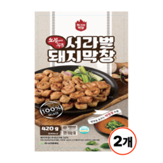 [본사직영]서라벌푸드 국내산 초벌 막창, 2개, 420g
