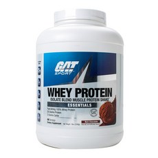 GAT SPORT 分離式乳清蛋白粉 濃郁巧克力口味, 1個, 2268克