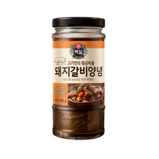 백설 돼지갈비 양념, 290g, 2개
