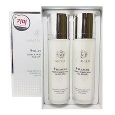 마지스레네 블랑쉬 트리플 화이트닝 올인원 에센스 (120ml + 120ml), 120ml, 2개