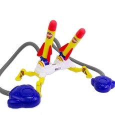 玩具星球 腳踩沖天火箭組 戶外露營親子互動玩具, 彩色, 1個