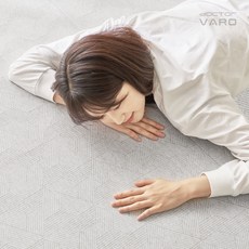 닥터바로 접이식 토퍼 매트리스 3단 바닥 침대 수면매트 8cm