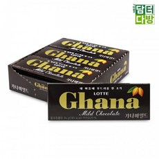 롯데 가나 마일드 초콜릿 34gX40개, 40개, 34g