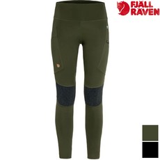Fjallraven 北極狐 Abisko Trekking HD 女款 緊身長褲/登山健行褲 87143