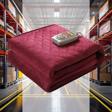 극세사 전기장판 침대전기요 전기온열매트 침대전기장판 거실용전기장판 캠핑용 전기요, 장작불 극세사 탄소매트 (싱글)