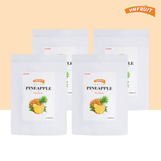 [간식뱅크] 브이프룻 베트남 건파인애플/건조파인애플 말린파인애플 건패션프루트 건조망고 말린망고 건조과일 베트남건과일, 4개, 건파인애플 500g