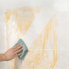 구름 주방 투명필름 타일보호시트지