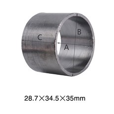 오토바이 머플러 마후라 배기 파이프 흑연 개스킷 도장 링 28.7-38.2mm 내부 파이 소음기 커넥터 모토 더트, 02 A1
