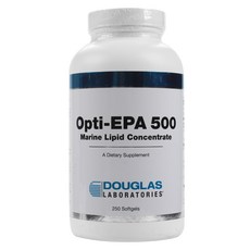 DOUGLAS LABORATORIES Opti-EPA 500軟凝膠, 1罐, 250顆, 1罐