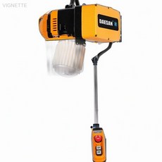 대산 호이스트 EDL 2점식 250kg 380V 소형전동호이스트 천장용크레인, 1개, 1L, 250g