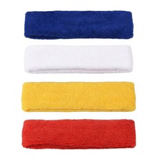 운동회 헤어밴드 헤드밴드 머리띠 청군 백군 땀흡수 스포츠 단체활동, 청색