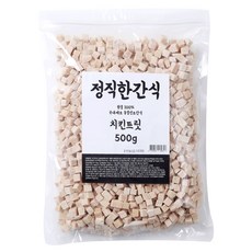 원물 100% 치킨트릿 500g 동결건조 정직한 강아지 고양이간식, 1개, 닭