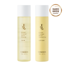 [계절한정특가] [모공 피지 관리] 코니샤 오아시스 비터오렌지 스킨 로션 165ml 1+1, 1세트