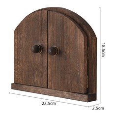 스위치가리개 두꺼비집 배전함 벽스위치 콘센트 커버 원목 인테리어 가리기 보호 상자, C_이중 도어 스위치 경량화