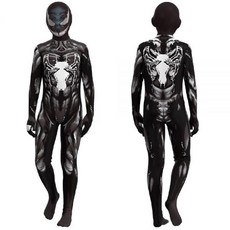 Venum 베넘 코스프레 세트 의류 전신 슈트 코스튬 블랙 수트