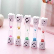 양치 모래시계 타이머 플랭크타이머 양치질모래시계 양치시간, 1-모래시계-블루