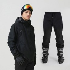스키복 보드복 RS 알에스 HEAT 패딩자켓 스판 조거팬츠 상하세트