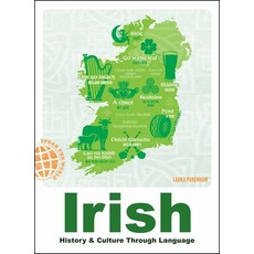 (영문도서)Irish: History & Culture Through Language Hardcover, Adams Media Corporation, English, 9781507225158