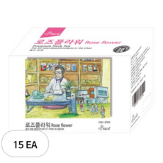 아름드레 프리미엄 화이트 로즈플라워 허브티, 1.1g, 20개입, 15개