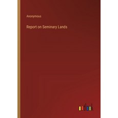 (영문도서) Report on Seminary Lands Paperback, Outlook Verlag, English, 9783368865405