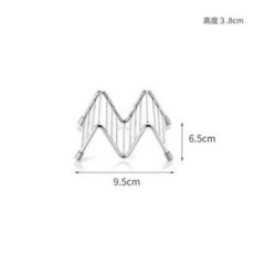 桃園熱賣 Taco Holder 餐廳塔可薄餅架 春捲架 墨西哥煎餅架 玉米卷架 餅展示架, 1格V型薄餅架, 1個