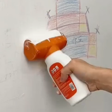 일체형 올인원 페인트 롤러 벽지 보수용 간편 도장, 1개