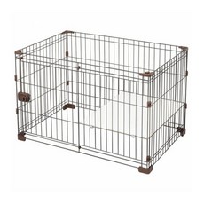 IRIS 組合屋 PCS-1400 雅房 小房 雙層貓屋 8邊型組合圍欄 PWC-628 寵物組合屋, 1個, PCS-930U貓屋加高零件, 棕