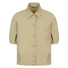 마운티아6 여성 여름 셔츠 <인기상품 초특가> 다양한 레저활동 및 스타일리쉬한 일상에 잘 어울리는 우븐 스트레치 볼륨감 있는 루즈핏 반팔 셔츠 리번셔츠#4