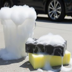 뭉스상회 스펀지 스마트폼 세차미트, 웨이브