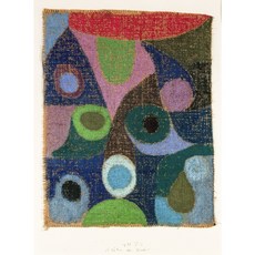 Blüten der Nacht Flowers of the Night 아트포스터 감성선물 클레, 그림만(매트지), 21x28.5