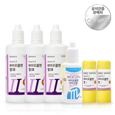 바이오클렌 엘원(2)+엘투(3)+마이크론(1) 렌즈 세척액, 1개