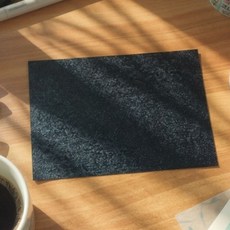 포에스 가방밑판 가방바닥 처짐방지 (50cm x 35cm), 블랙, 1개