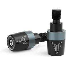 오토바이 핸들바 엔드 바엔드 튜닝 엔드캡 핸들 바 야마하 MT-07 MT-09 MT-10 FZ07 FZ09 XSR700 XSR900과 호환되는 핸드 그립 플러그 캡 모터사이클, gold