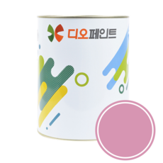 디오페인트 멀티퍼퍼스 벽지 가구용 페인트, 1개, 1L, 비비드55 (버블껌)