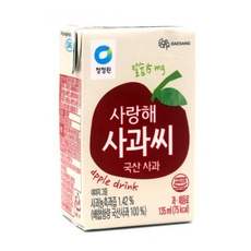 청정원 사랑해 사과씨C 3 /무료배송, 2개, 135ml