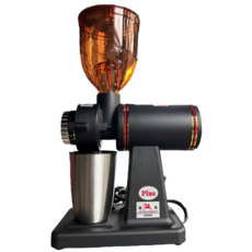 飛馬 Plus 600N 電動磨豆機，可調粗細，家用商用皆宜, 消光黑, 1個, 227ml