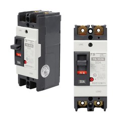 TS 태성전기 TB-102N 50A 2P 산업용 배선차단기 전기차단기 배전반, 1개
