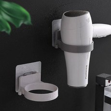 욕실용품 접착식 드라이기 홀더