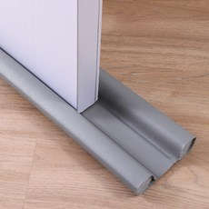 방문 틈막이 외풍차단 가죽 문풍지 2p 방문틈새막이, 기본, 1개