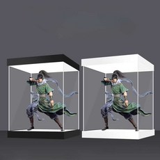 회전 피규어 케이스 12인치 박스 전시 스포트 높이 20 너비 10 길이 LED박스